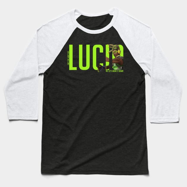 Lucio - Overwatch Baseball T-Shirt by Rendi_the_Graye